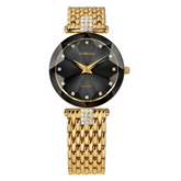 Jowissa Facet Strass Schweizer Damenuhr - J5.630.M